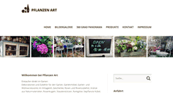 Desktop Screenshot of pflanzen-art.com