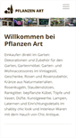 Mobile Screenshot of pflanzen-art.com