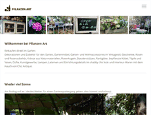 Tablet Screenshot of pflanzen-art.com